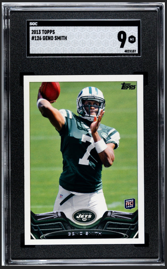 2013 Topps Geno Smith Rookie #126 - SGC 9
