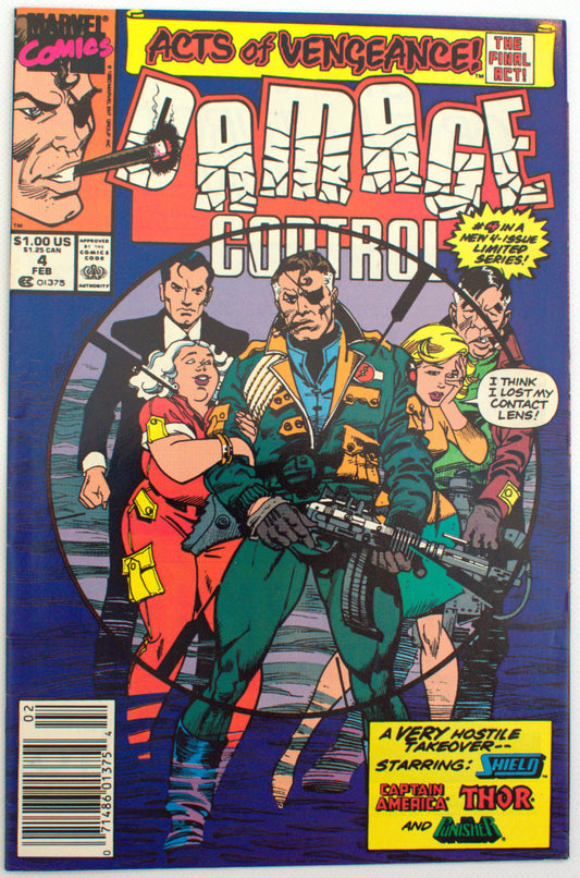 Marvel Acts of Vengeance Damage Control 4 February 1990