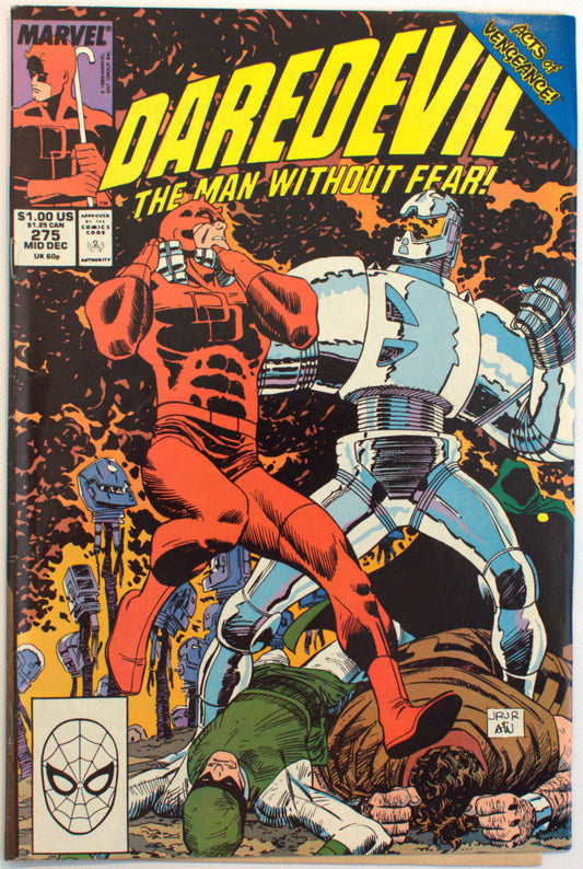 Marvel Daredevil 275 December 1989