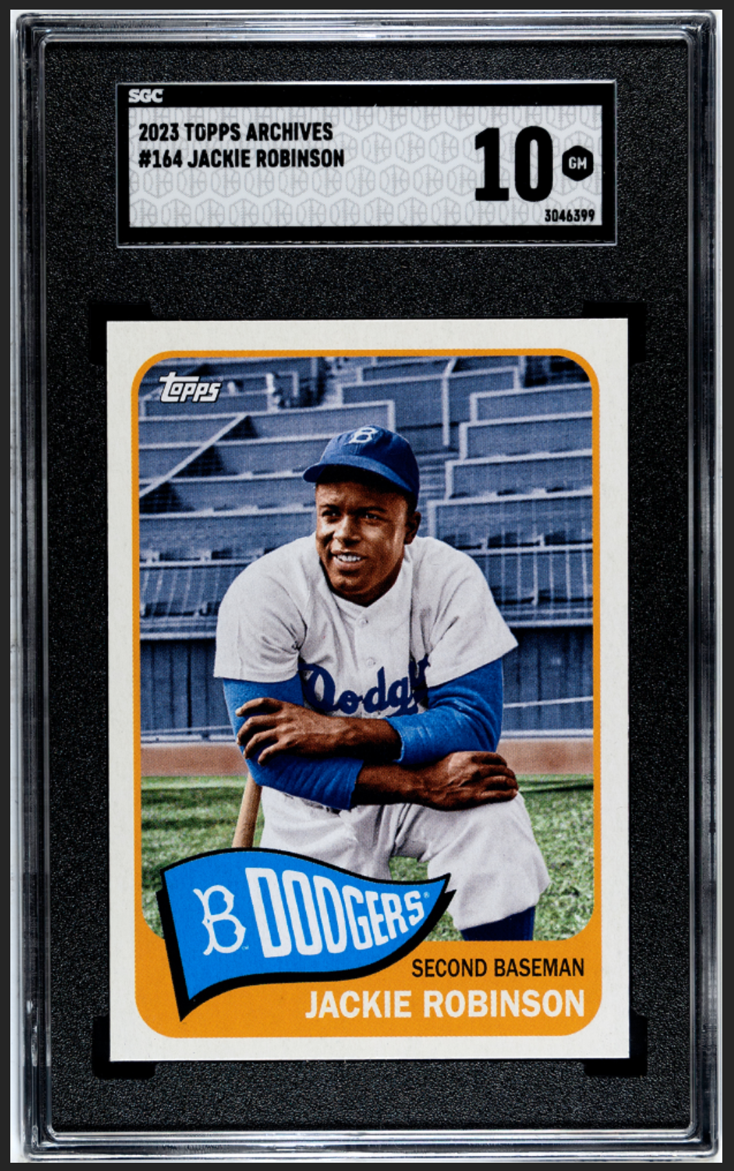 2023 Topps Archives Jackie Robinson #164 - SGC 10