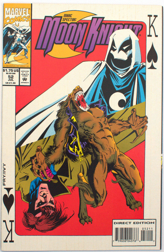 Marvel Moon Knight 52 July 1993