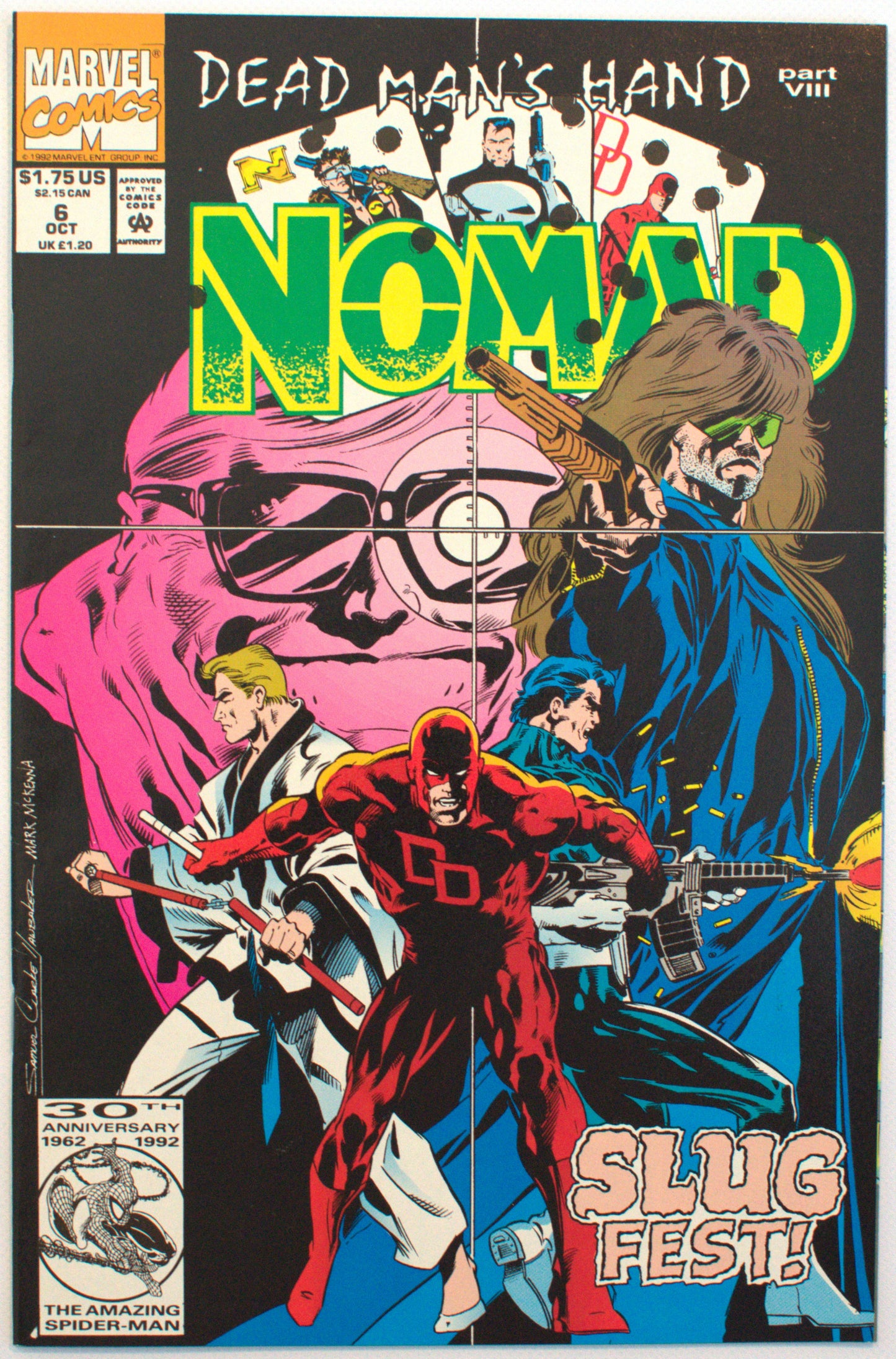 Marvel Nomad 6 October 1992