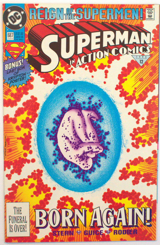 DC Superman 687 June 1993