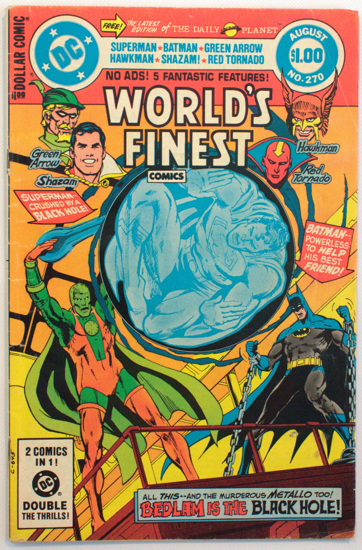 DC World's Finest 270 August 1981
